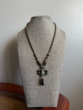 Hematite Pendant Necklace